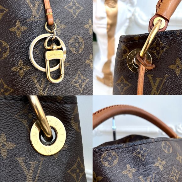 Authentic Louis Vuitton Artsy Monogram Canvas Hobo Shoulder Bag CA4181 B0677 - Picture 12 of 16